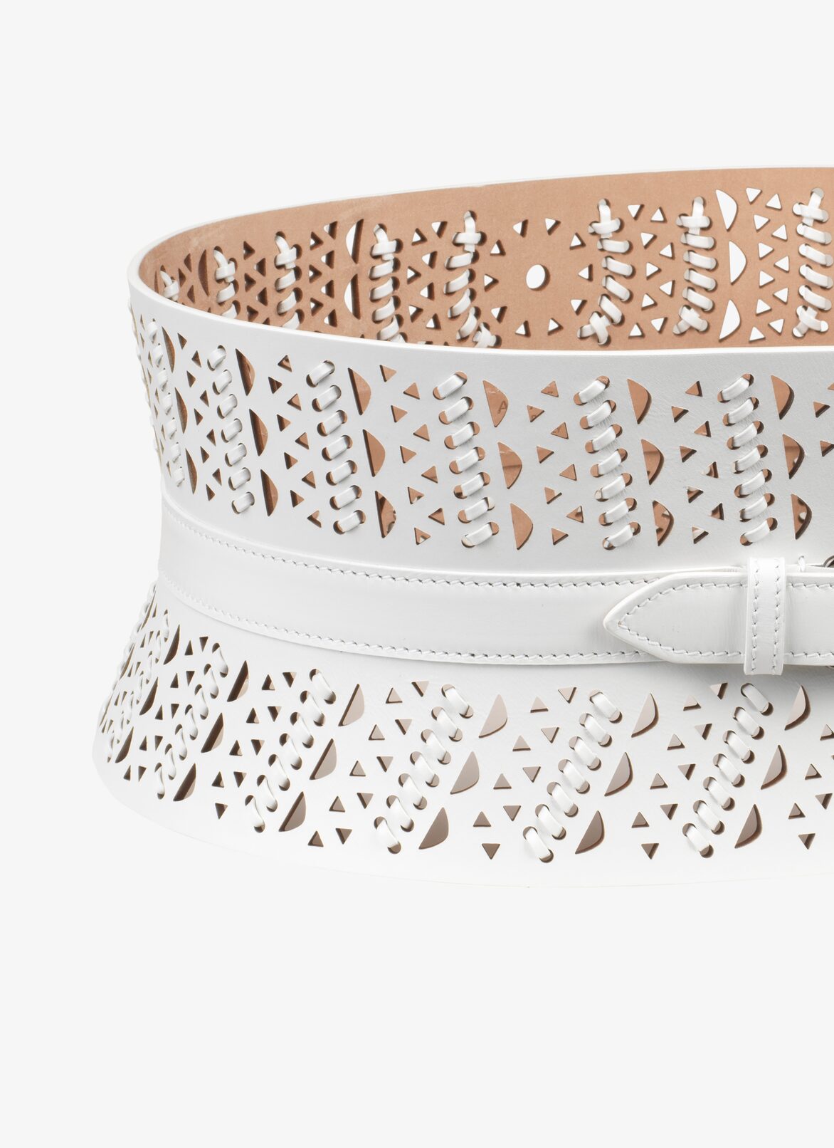Corset Belt ALAÏA WHITE CORSET BELT